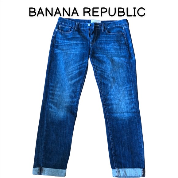 Banana Republic Denim - BANANA REPUBLIC cropped jeans